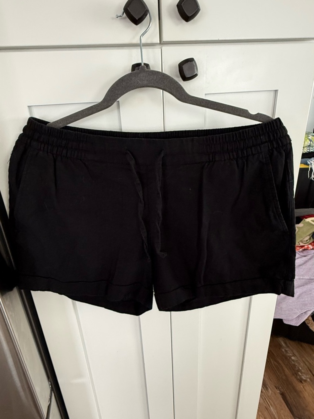 Old Navy Black Women's Athletic Drawstring Shorts